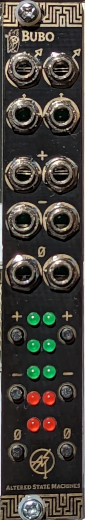 A picture of the Bubo cv octave switcher front panel